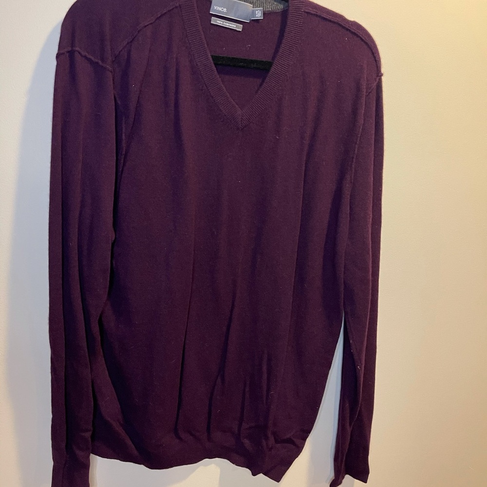 VINCE CASHMERE SWEATER XL